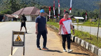 Diskominfo Konut Rayakan HUT RI ke 80 Dengan Giat Bersih Lingkungan