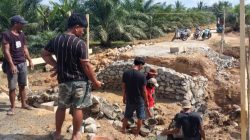 Tak Mendapat Perhatian Pemerintah, Warga Desa Epeesi – Teporombua Bangun Jembatan Secara Swadaya